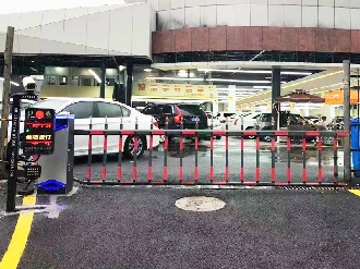 商業中心車牌識別系統